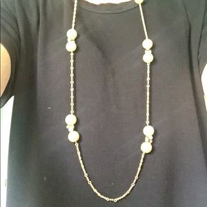 J Crew Statement Necklace with pouch